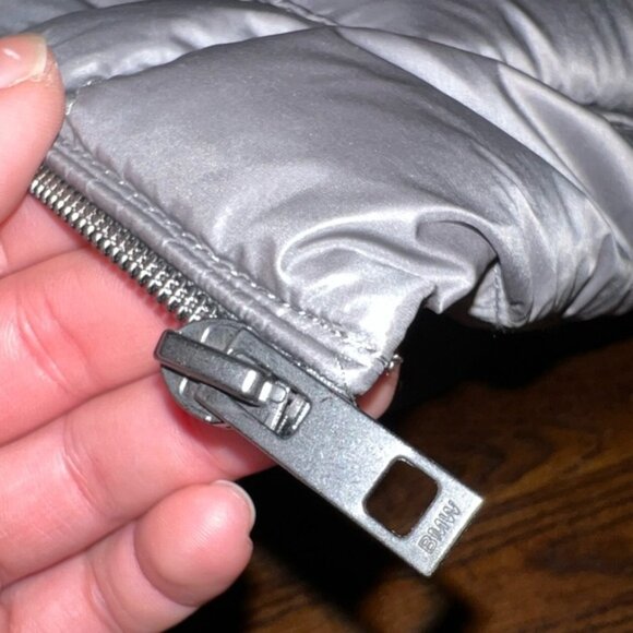 BMW Motorsport Down Puffer Jacket Zip Up Womens Size XL - Picture 9 of 15